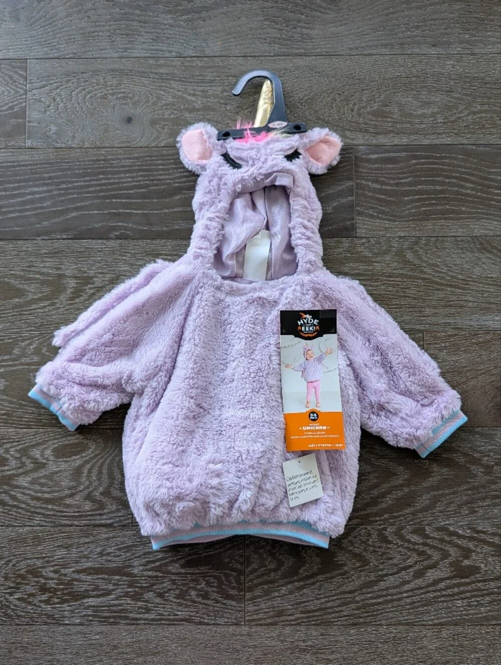 NWT Hyde and EEK! Boutique Infant Unicorn Halloween Costume Pullover 0-6 Months
